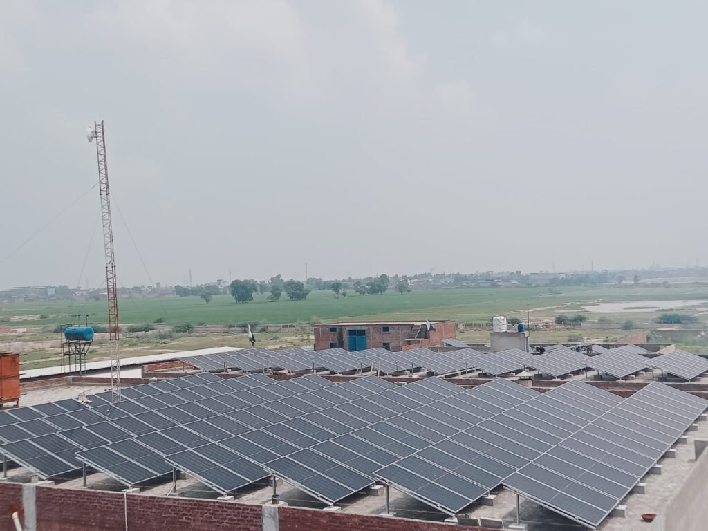 Solar system installed at 3 Star dyeing
